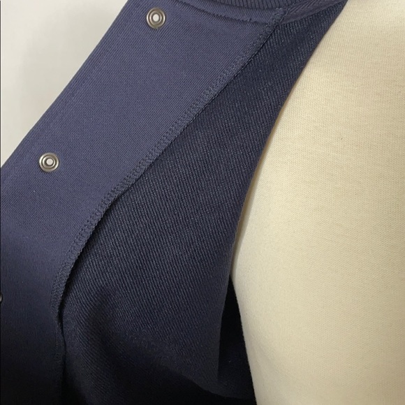 SLATE & STONE MEN’S KNIT BASEBALL JACKET LARGE - Picture 5 of 8